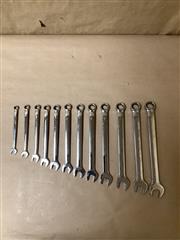 BLUE POINT BLPCWSM712B 12PC 8MM-19MM 12PT METRIC COMBINATION WRENCH SET